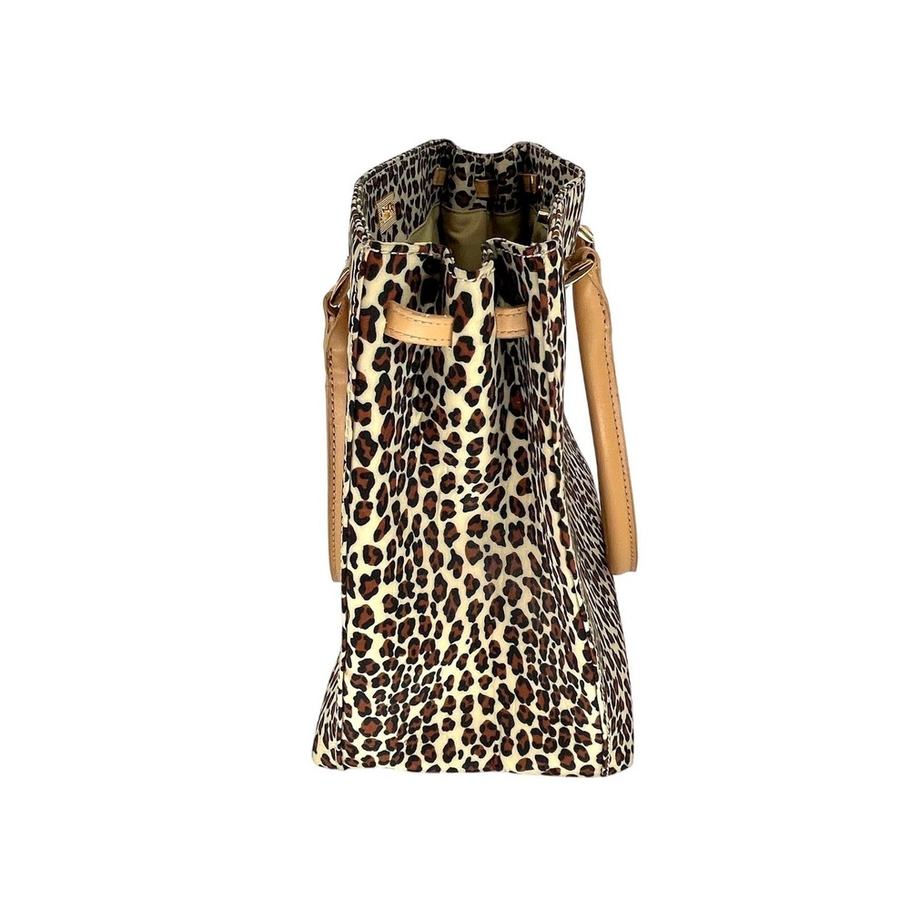 Joan‎ Rivers Leopard Print Large Tote Top Handle Fashion Bag Statement Piece - Picture 2 of 9